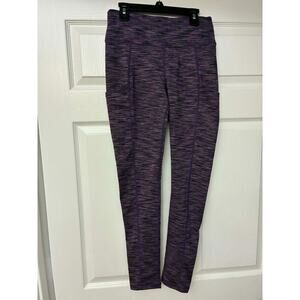 PROPEL Bass Engineering Women’s XS Purple Space Dye Leggings Athletic Yoga Pants